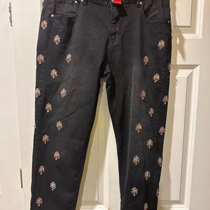 Pair of Cristina dark blue jeans, size 14 and brand new!